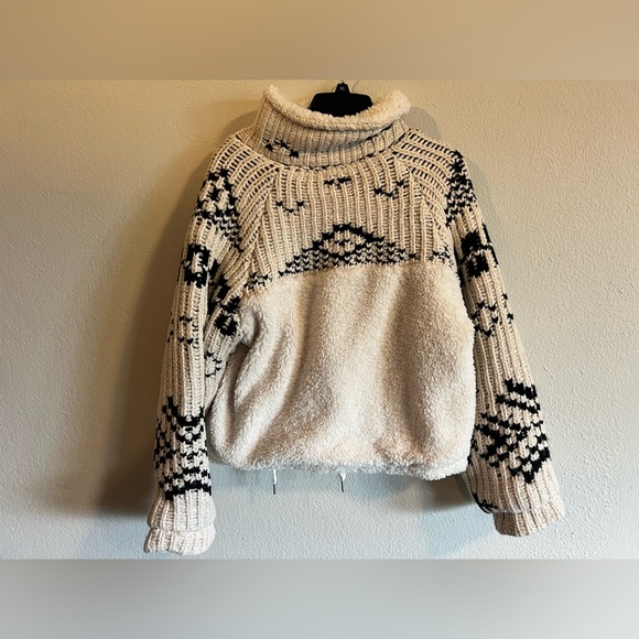 BLANK NYC Womens Luxury Clothing Sherpa Sweater Jacket BRAND NEW in Polybag - Picture 5 of 9